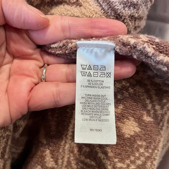 NWOT:‎ Williamrast Open Belted Cardigan Sweater Medium ( J-296) - Picture 5 of 6